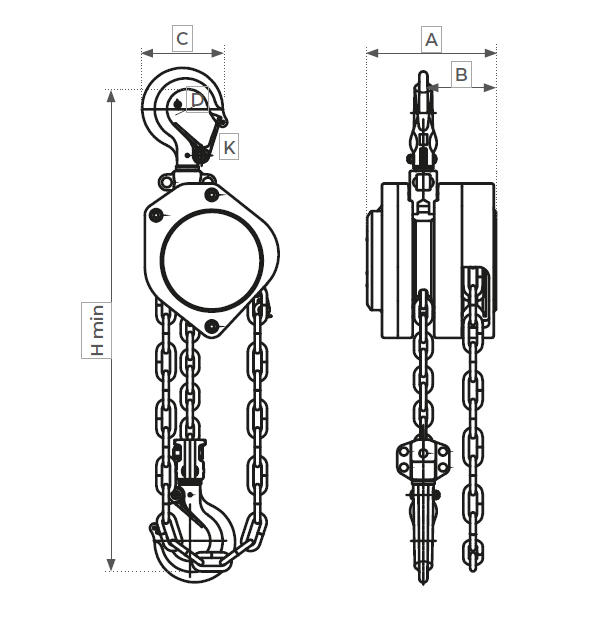 schéma dimensions